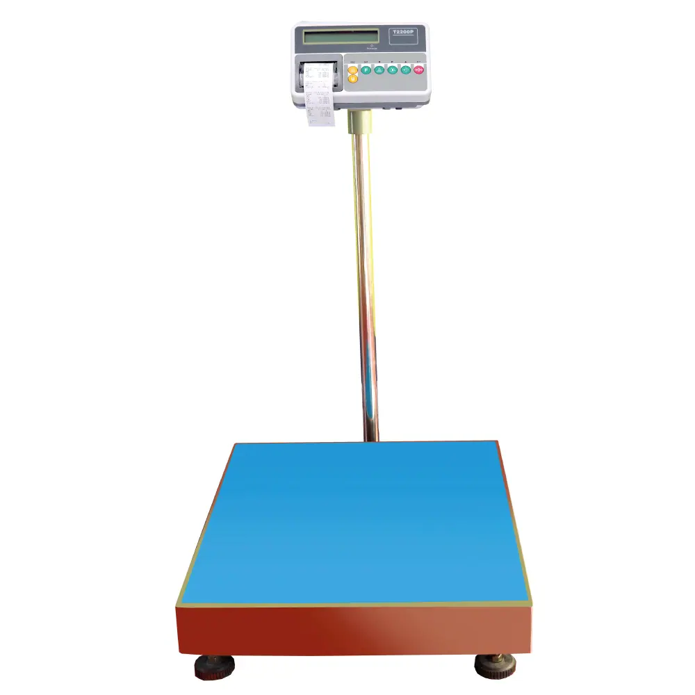 Balanza de Plataforma T-Scale T2200P de 500 Kilos