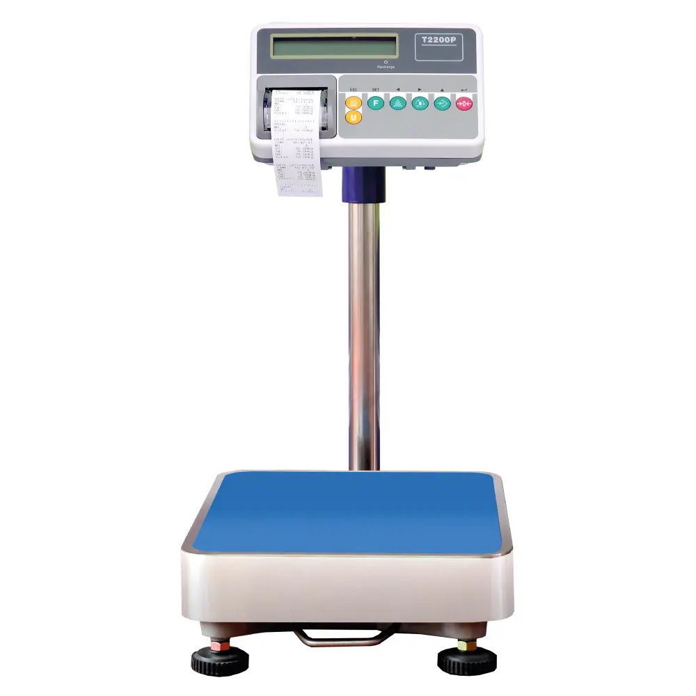 Balanza de Plataforma T-Scale T2200P de 60 Kilos