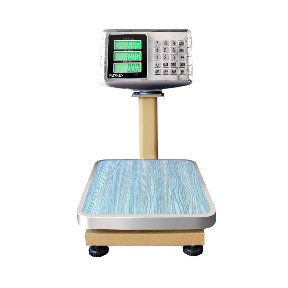 Balanza de Plataforma Patrick's TCS de 60 Kilos