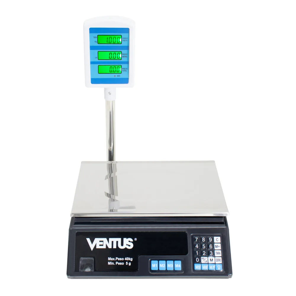 Balanza Comercial Ventus B-40T de 40 Kilos