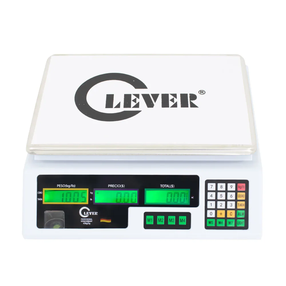Balanza Comercial Clever Professional 30 de 30 Kilos