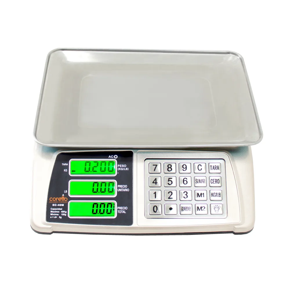 Balanza Comercial Coretto EC-40M​