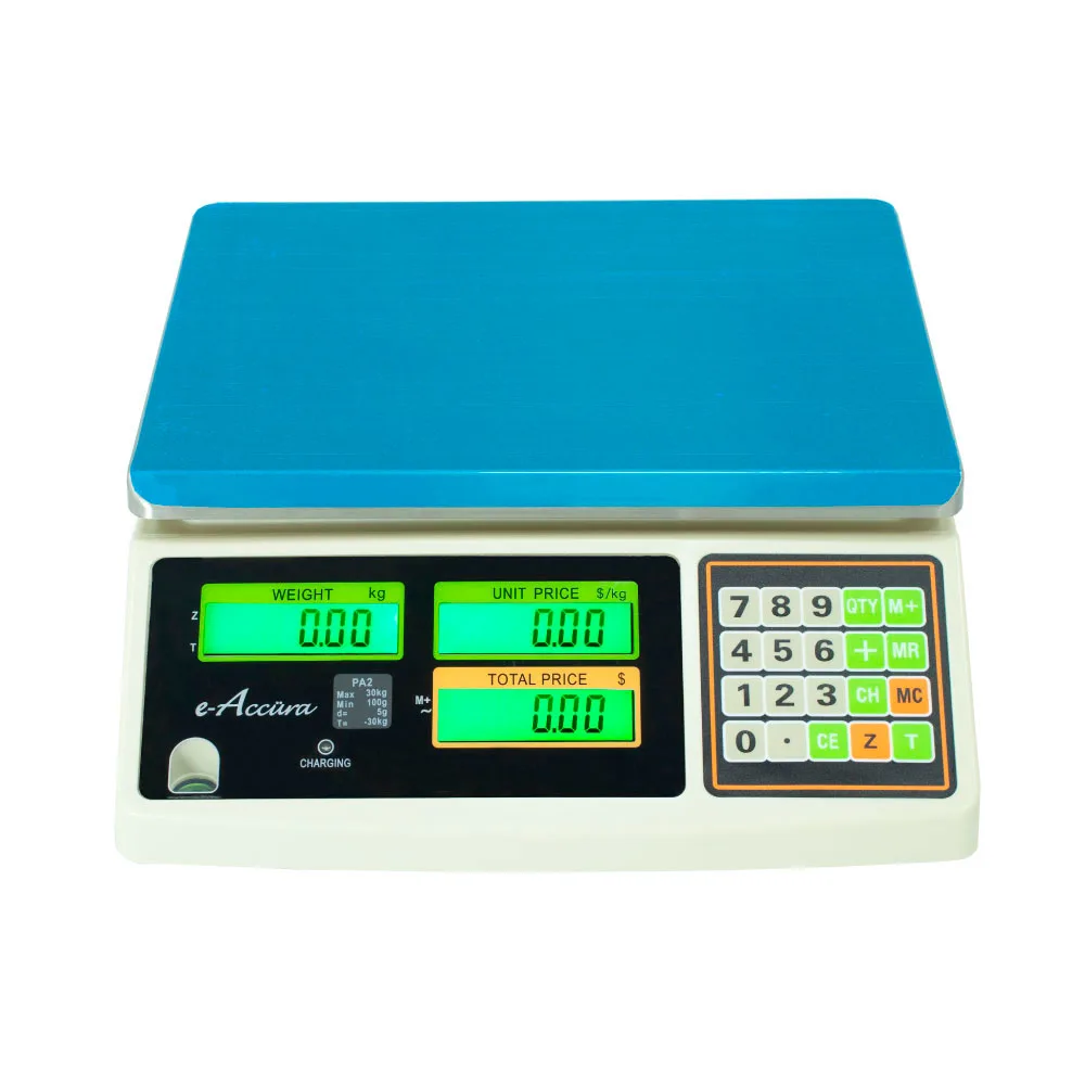 Balanza Comercial e-Accura PA2-30 de 30 kilos