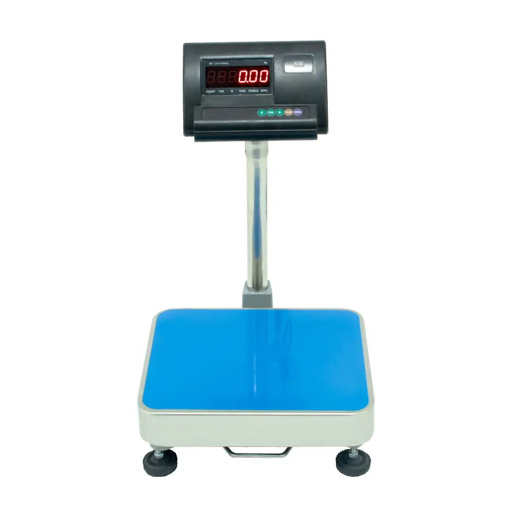 Balanza de Plataforma A12-E PLA de 60 Kilos 38 x 33 cm