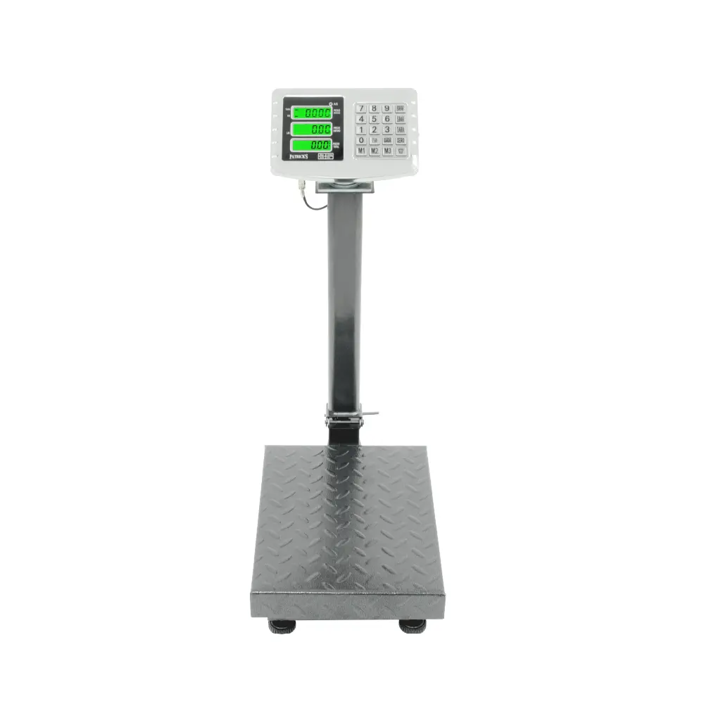 Balanza de Plataforma Patrick's TCS K1 de 150 Kilos 40 x 30 cm