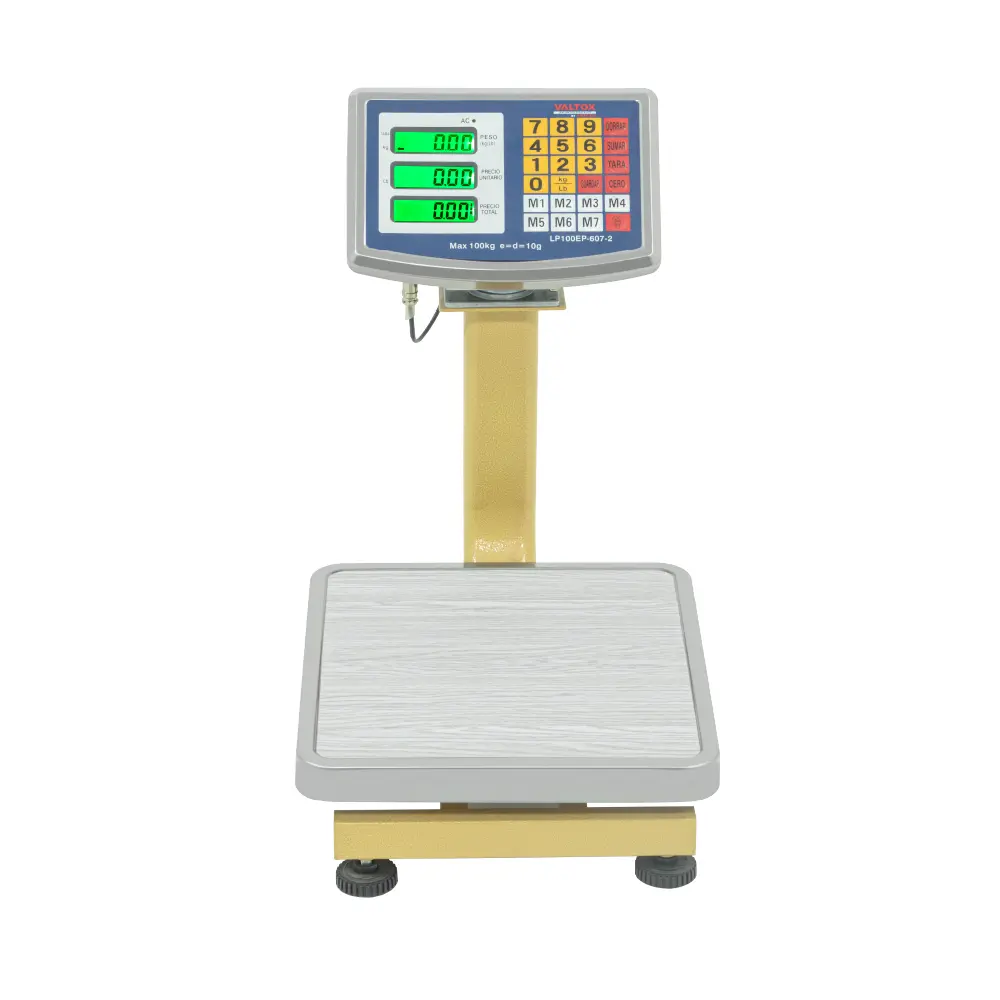 Balanza de Plataforma Valtox LC60 de 60 Kilos 34 x 30 cm
